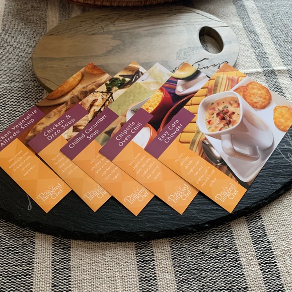The Pampered Chef Soups Stews & Chili’s Recipe Card Set - Picture 3 of 6